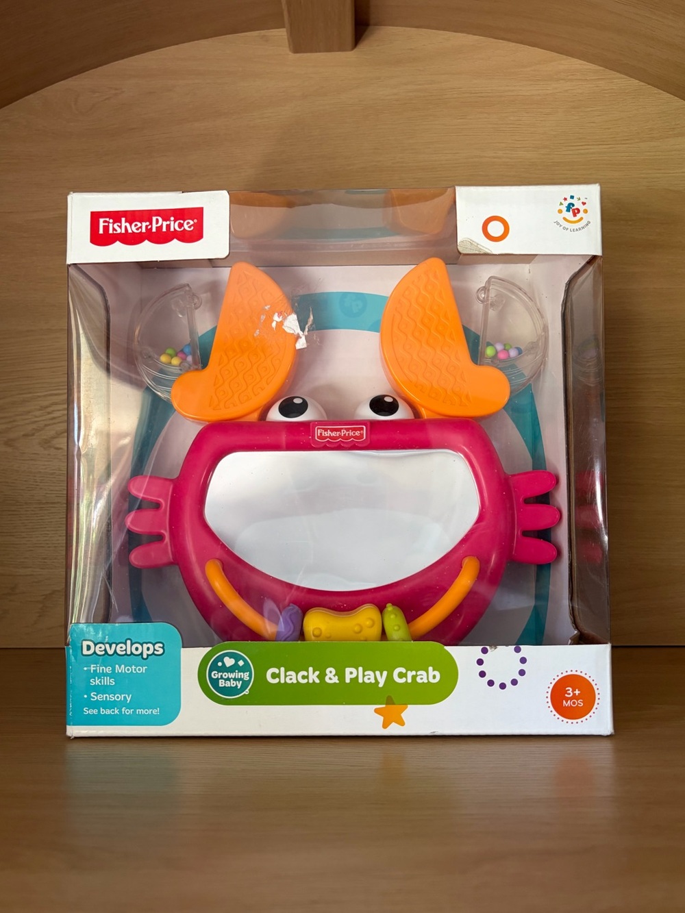 ✨$10✨NEW Fisher-Price Clack & Play Crab